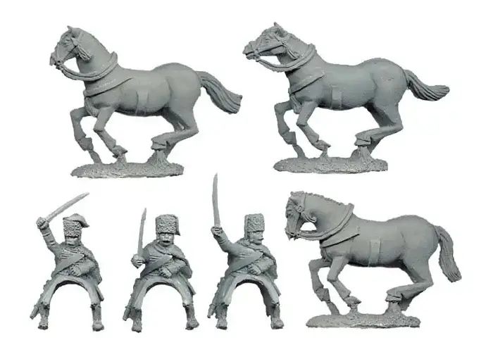 Austrian Hussars Charging 