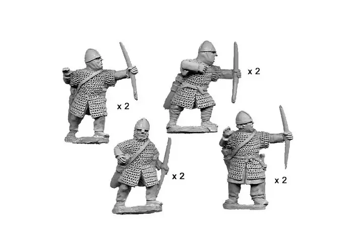 Armoured Norman Bowmen