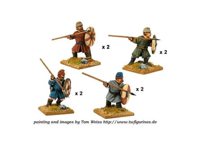 Saxon Fyrd with Spears/Javelins