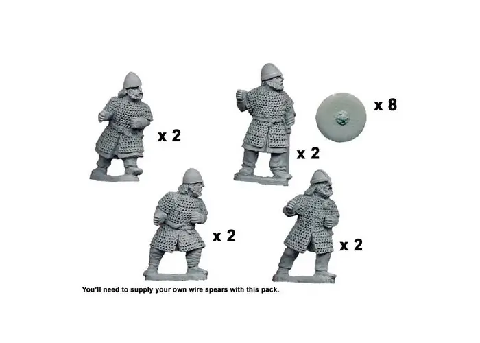Saxon Huscarls with Spears