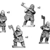 Photo of Hirdmen with 2 handed axes (DAV007)