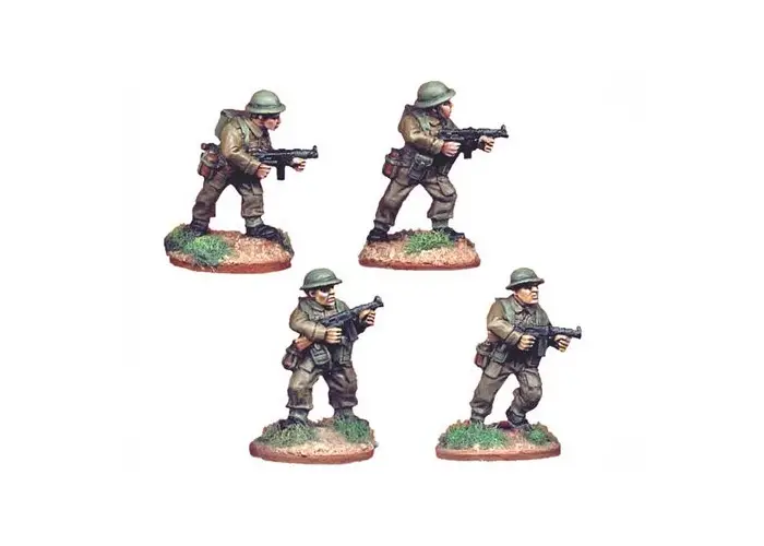 British Infantry with Thompson SMGs 