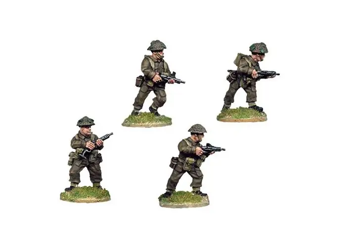 Late British Infantry with Sten SMG 