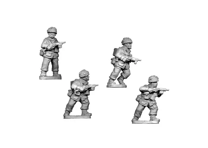 British Para with Sten Gun 