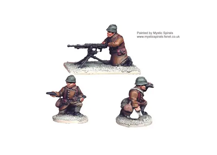 French Hotchkiss HMG (1 HMG. 3 crew)