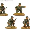 Photo of German MG34 Team & Command Kneeling (WWG007)