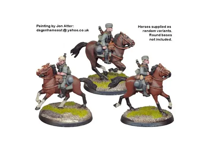 German Cavalry in Side Caps
