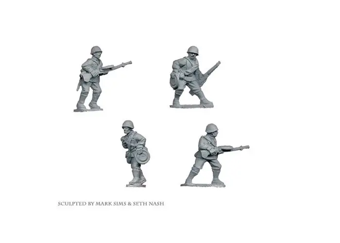 Russian LMG Teams (4 figs)