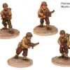 Photo of US Infantry with Thompson SMG (WWU003)