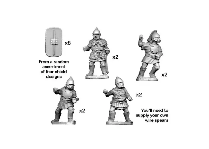 Celtiberian warriors with spear