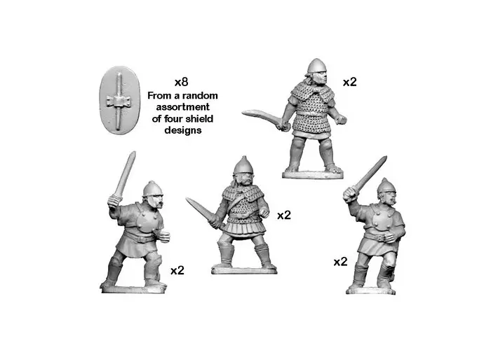 Celtiberian warriors with Swords