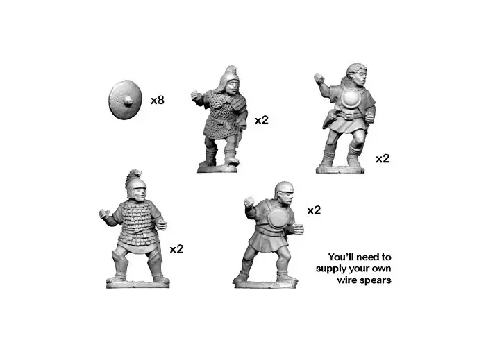 Lusitanian warriors with spears