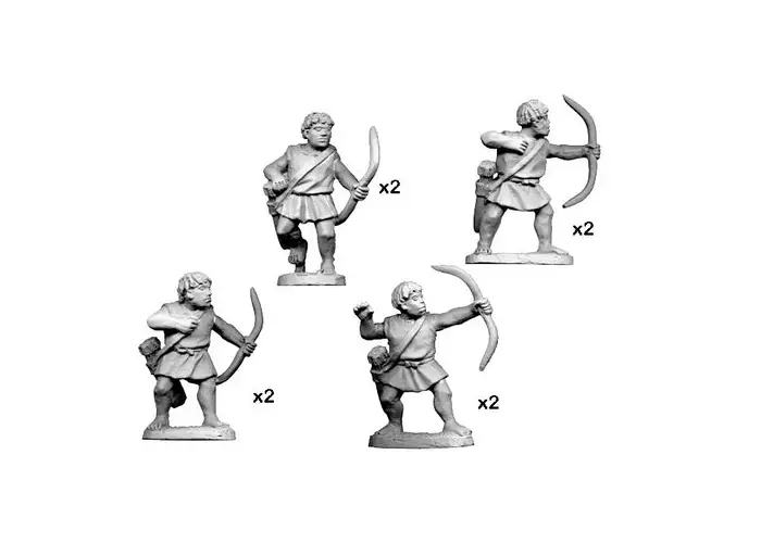 Numidian Warriors with Bow