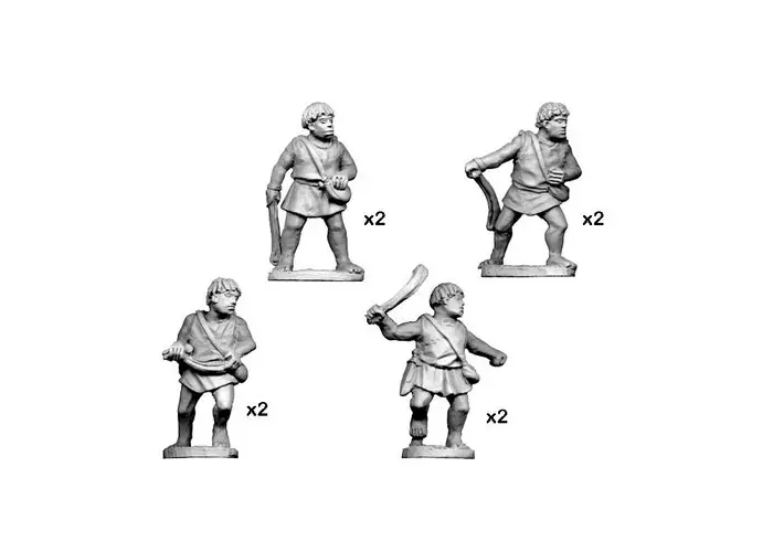 Numidian Warriors with Slings