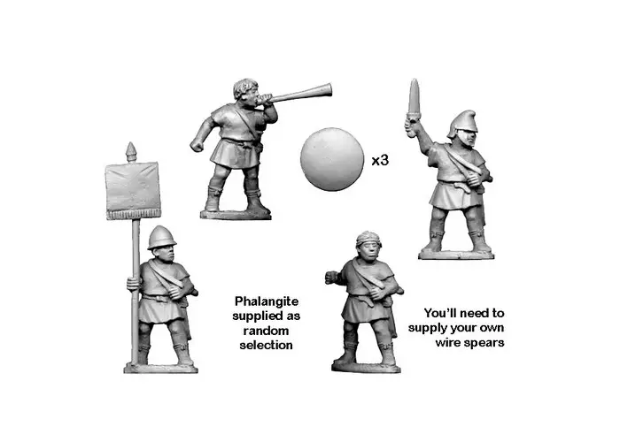 Unarmoured Phalangite Command