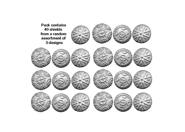 Embossed Macedonian Phalangite Shields
