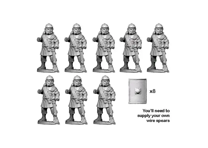 Middle Imperial Roman Legionaries with Spears