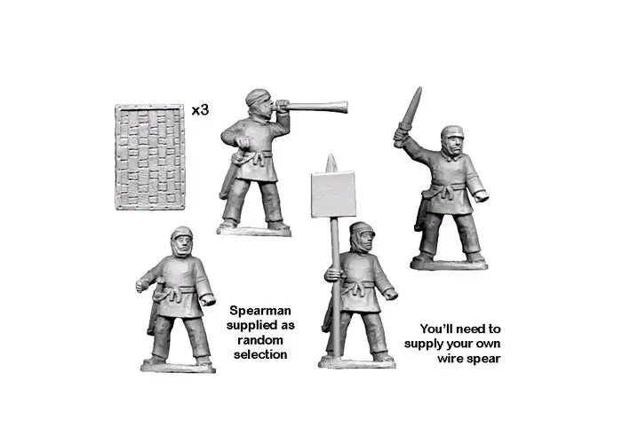 Persian Sparabara Spearmen Command