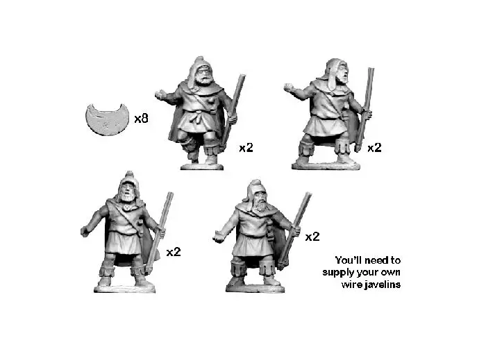 Thracian Tribesmen with Javelins