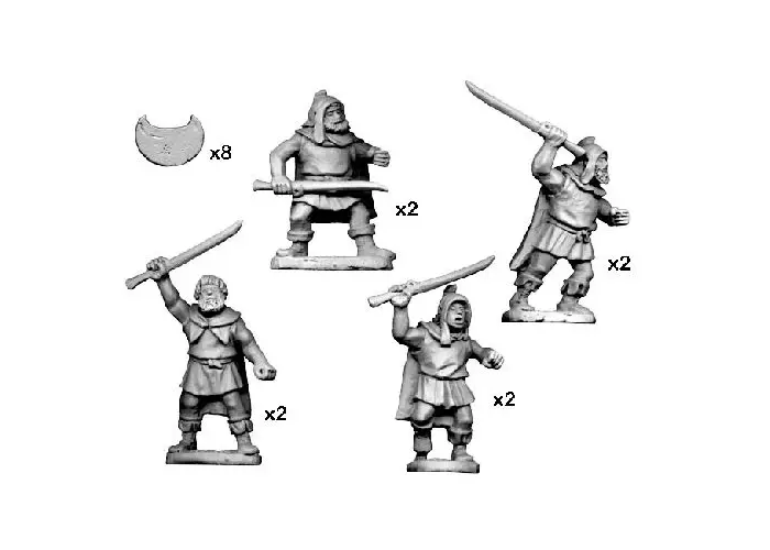 Thracian Tribesmen with Rhomphaia