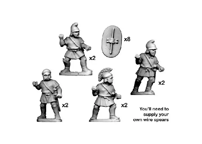 Later Thracians with Spears and Javelins