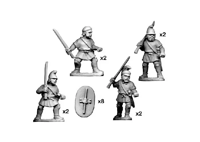 Later Thracians with Rhomphaia