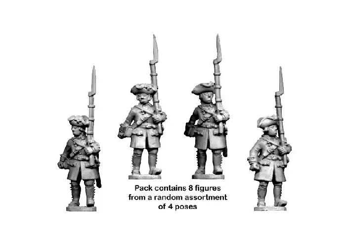 French Fusiliers (unfastened coat)