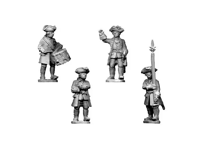French Fusilier Command (unfastened coat)