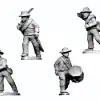 Photo of ACW Infantry in Shirt and Hat Command Advancing (ACW034)
