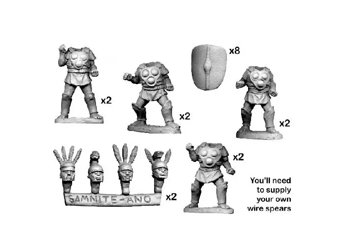Samnites in Triple Disk Armour