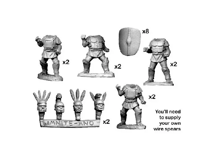Samnites in Square/ Pectoral Armour