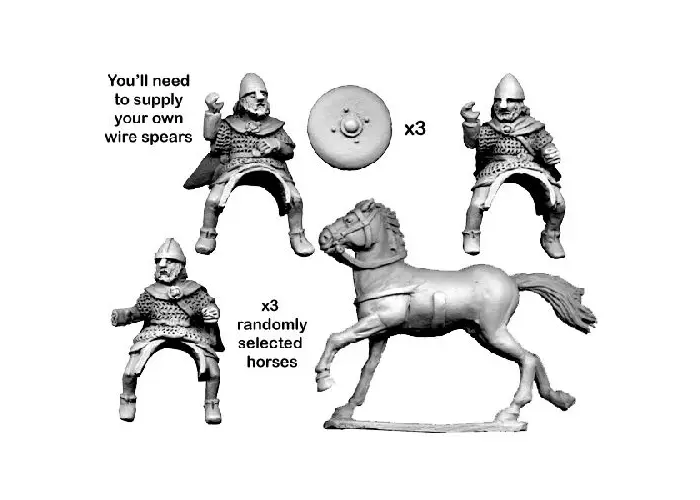 Mounted Scots Thanes
