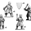 Photo of Dismounted knights with axes & maces (MCF001)