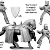 Photo of Mounted knights with lances upright (MCF010)