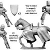 Photo of Mounted knights with lances charging (MCF011)
