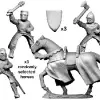 Photo of Mounted knights with axes & maces (MCF012)