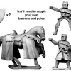 Photo of Knight bearing banner (MCF020)