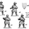 Photo of Men-at-Arms with spear & shield (MCF030)