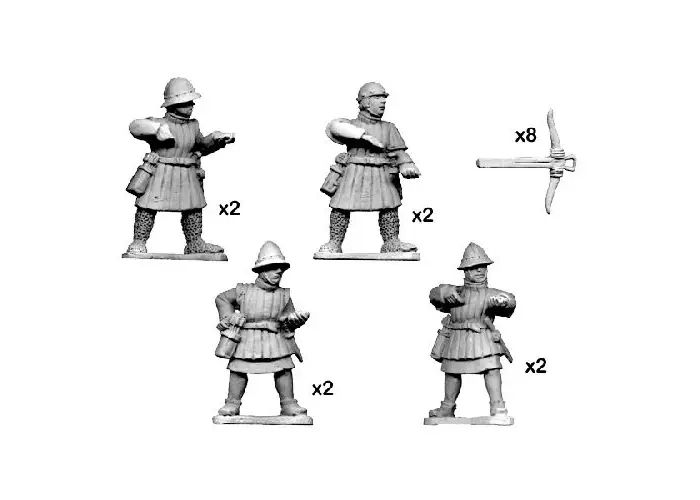 Armoured crossbowmen