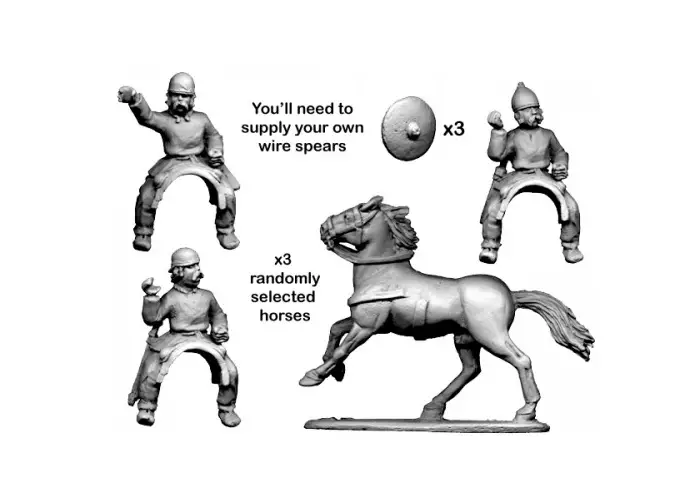 Ancient Celt Mounted Warriors