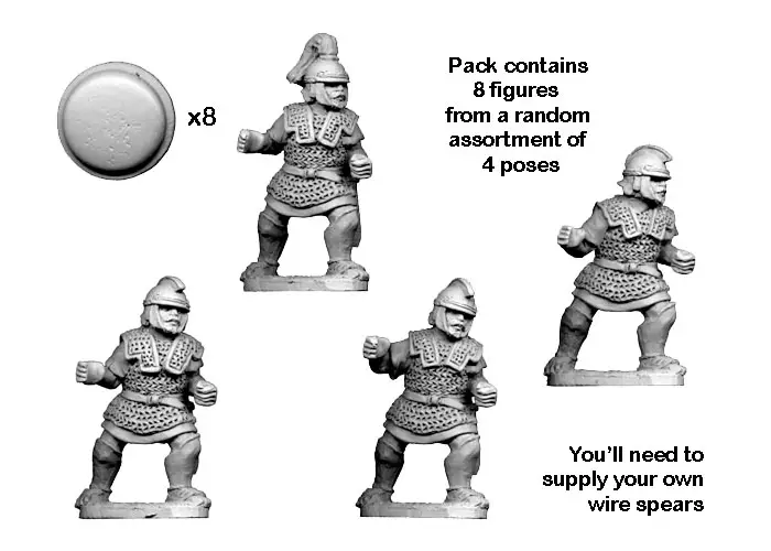 Libyan Spearmen in Mail