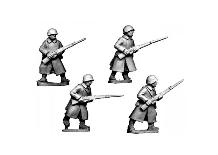 Russian Infantry in Greatcoats I