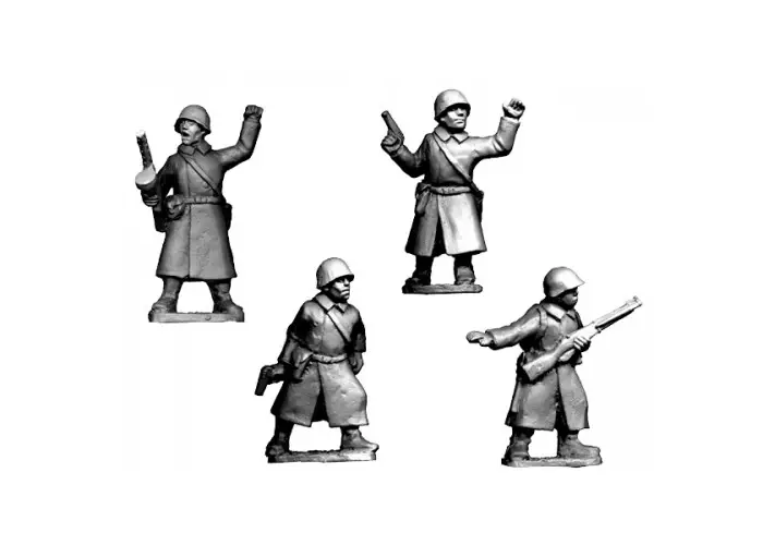 Russian Command in Greatcoats