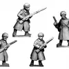 Photo of Russian Infantry Command in Coats and Fur Hats (WWR043)