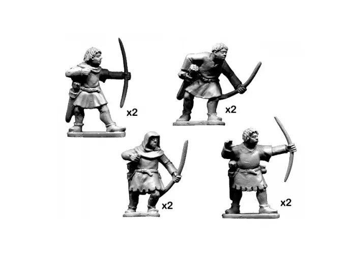Bidowers armed with Bows