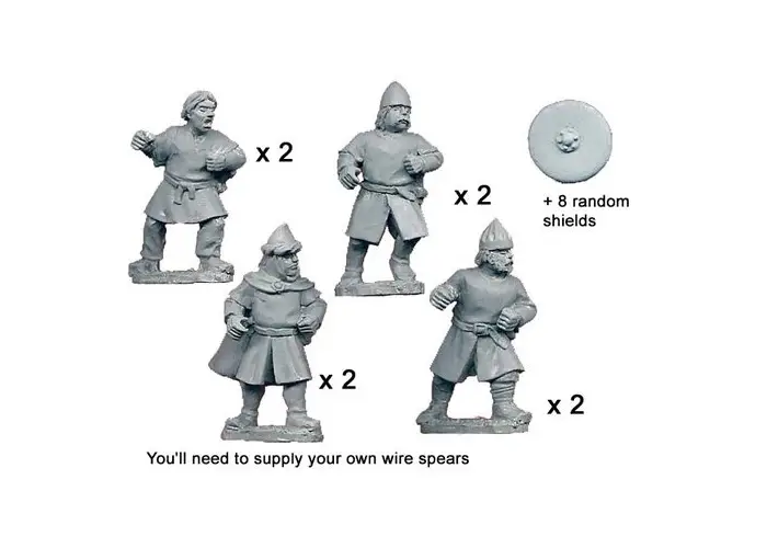 Unarmoured Spanish Spearmen