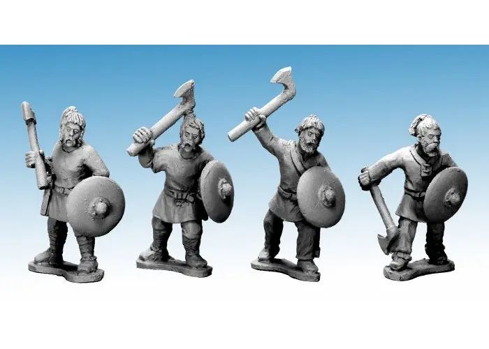 Saxon Warriors with Axes