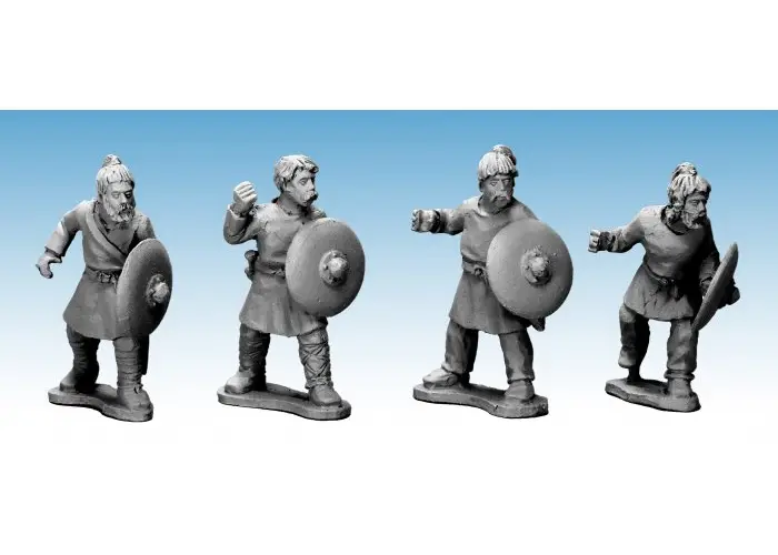 Saxon Warriors with Spears
